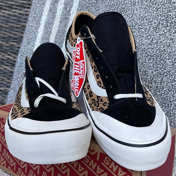 Vans Style 36 Decon Sf Mini Leopard Marshmallow MENS - Picture 8 of 16